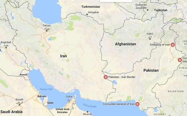 Pak Iran Border Map Pakistan And Iran – Changing Dynamics And Challenges - Indian Council Of  World Affairs (Government Of India)